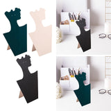 Maxbell Velvet Necklace Display Soft Jewelry Display for Shop Show Home Use Business Green