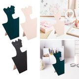 Maxbell Velvet Necklace Display Soft Jewelry Display for Shop Show Home Use Business Green