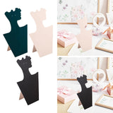 Maxbell Velvet Necklace Display Soft Jewelry Display for Shop Show Home Use Business Green