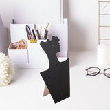 Maxbell Velvet Necklace Display Soft Jewelry Display for Shop Show Home Use Business Black