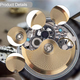 Maxbell Watch Automatic Hammer Component Professional Watch Rotor for 7S36 4R35 7S26 Gold