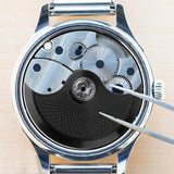 Maxbell Watch Automatic Hammer Component Professional Watch Rotor for 7S36 4R35 7S26 Black