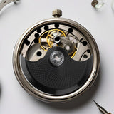 Maxbell Watch Automatic Hammer Component Professional Watch Rotor for 7S36 4R35 7S26 Black