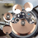 Maxbell Watch Automatic Hammer Component Professional Watch Rotor for 7S36 4R35 7S26 Rose Gold