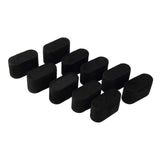 Maxbell 10 Pieces Watch Pillows Jewelry Display Accessories for Jewelry Box Showcase Black Velvet