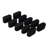 Maxbell 10 Pieces Watch Pillows Jewelry Display Accessories for Jewelry Box Showcase Black Velvet