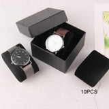 Maxbell 10 Pieces Watch Pillows Jewelry Display Accessories for Jewelry Box Showcase Black Velvet