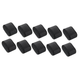 Maxbell 10 Pieces Watch Pillows Jewelry Display Accessories for Jewelry Box Showcase Black PU Leather