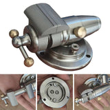 Maxbell Watch Repairing Vice Repairing Mini Table Clamp for DIY Enthusiasts Home Use