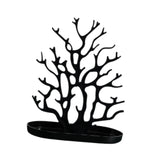 Maxbell Jewelry Display Stand Ornament Elegant Tree Tower Rack for Necklace Earrings Black