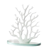 Maxbell Jewelry Display Stand Ornament Elegant Tree Tower Rack for Necklace Earrings Clear