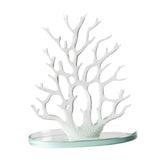 Maxbell Jewelry Display Stand Ornament Elegant Tree Tower Rack for Necklace Earrings Clear