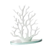 Maxbell Jewelry Display Stand Ornament Elegant Tree Tower Rack for Necklace Earrings Clear