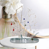 Maxbell Jewelry Display Stand Ornament Elegant Tree Tower Rack for Necklace Earrings Clear