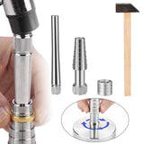 Maxbell Ring Stretcher Kit Ring Enlargement Repair Adjuster Jewelry Ring Sizing Tool Silver