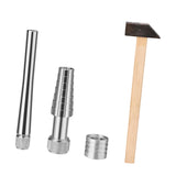 Maxbell Ring Stretcher Kit Ring Enlargement Repair Adjuster Jewelry Ring Sizing Tool Silver