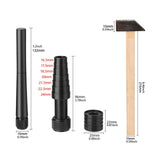 Maxbell Ring Stretcher Kit Ring Enlargement Repair Adjuster Jewelry Ring Sizing Tool Black