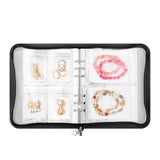 Maxbell Jewelry Storage Book Card Holder Pouch Clear for Postcard Souvenir Ear Ring