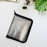 Maxbell Jewelry Storage Book Card Holder Pouch Clear for Postcard Souvenir Ear Ring