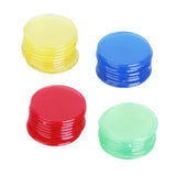 Maxbell 400 Pieces Casino Poker Chips 19mm Bingo Chips Tokens Casino for Card Games