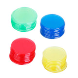 Maxbell 400 Pieces Casino Poker Chips 19mm Bingo Chips Tokens Casino for Card Games