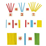 Maxbell Maxbell Kids Wooden Counting Sticks Set