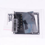 Maxbell Black Humbucker Guitar Bridge w/ Roll Saddle for Tele Guitar