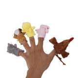 Set of 5pcs Finger Puppets- the Little Red Hen