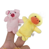 Set of 5pcs Finger Puppets- the Little Red Hen