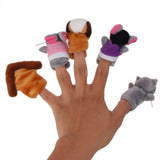 Maxbell Set of 6pcs Finger Puppets - the Country Mouse and the City Mouse