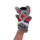 Maxbell Set of 6pcs Finger Puppets - the Country Mouse and the City Mouse