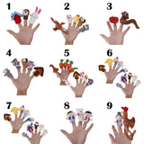 Maxbell Set of 6pcs Finger Puppets - the Country Mouse and the City Mouse