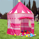 Maxbell Indoor Outdoor Playhouse Children Girl Pink Pop-up Princess Tent Castle