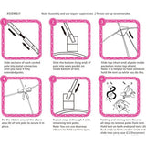 Maxbell Indoor Outdoor Playhouse Children Girl Pink Pop-up Princess Tent Castle