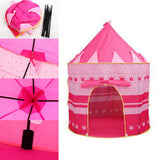 Maxbell Indoor Outdoor Playhouse Children Girl Pink Pop-up Princess Tent Castle
