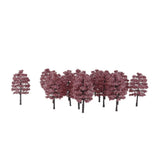 Maxbell Model Tree Train Pink Flowers Set Fuchsia Model Tree Scenery Landscape OO HO