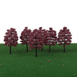 Maxbell Model Tree Train Pink Flowers Set Fuchsia Model Tree Scenery Landscape OO HO