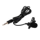 Maxbell 3.5mm Clip on Mini Lapel Lavalier Microphone Mic
