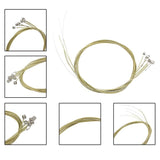 Maxbell 6pcs Acoustic Guitar Stainless Steel String A100