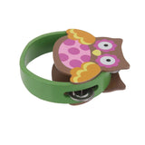 Kids Wooden Tambourine - Owl