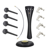 Maxbell 5pcs/Set Ebony Accessoroes for 4/4 Cello