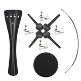 Maxbell 5pcs/Set Ebony Accessoroes for 4/4 Cello