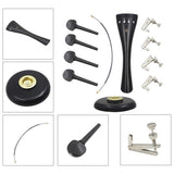 Maxbell 5pcs/Set Ebony Accessoroes for 4/4 Cello