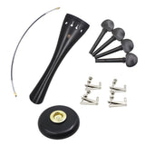 Maxbell 5pcs/Set Ebony Accessoroes for 4/4 Cello