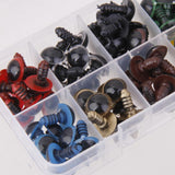 Maxbell Various EYES & PLASTIC BACKS for Teddy Bear Making Toy Doll Animal Craft F