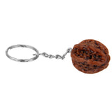 Maxbell 12pcs Walnut Keyrings