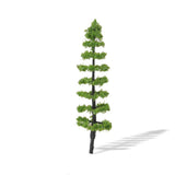 Maxbell 20pcs Green Model Trees 1:100 9cm TC90