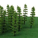 Maxbell 20pcs Green Model Trees 1:100 9cm TC90