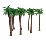 Maxbell 10pcs Model Coconut Palm Trees 1/100 11cm