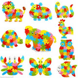 Maxbell Maxbell Elephant Wooden Puzzle Alphabet Letter Blocks Preschool Kids Learing Toy